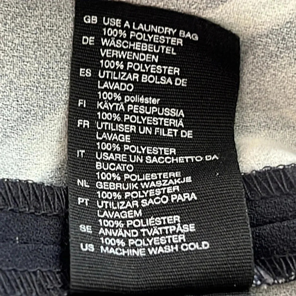 & OTHER STORIES Fumé Print Dress Elbow Length Sleeve V-Neck Black Size 4 - Picture 11 of 16